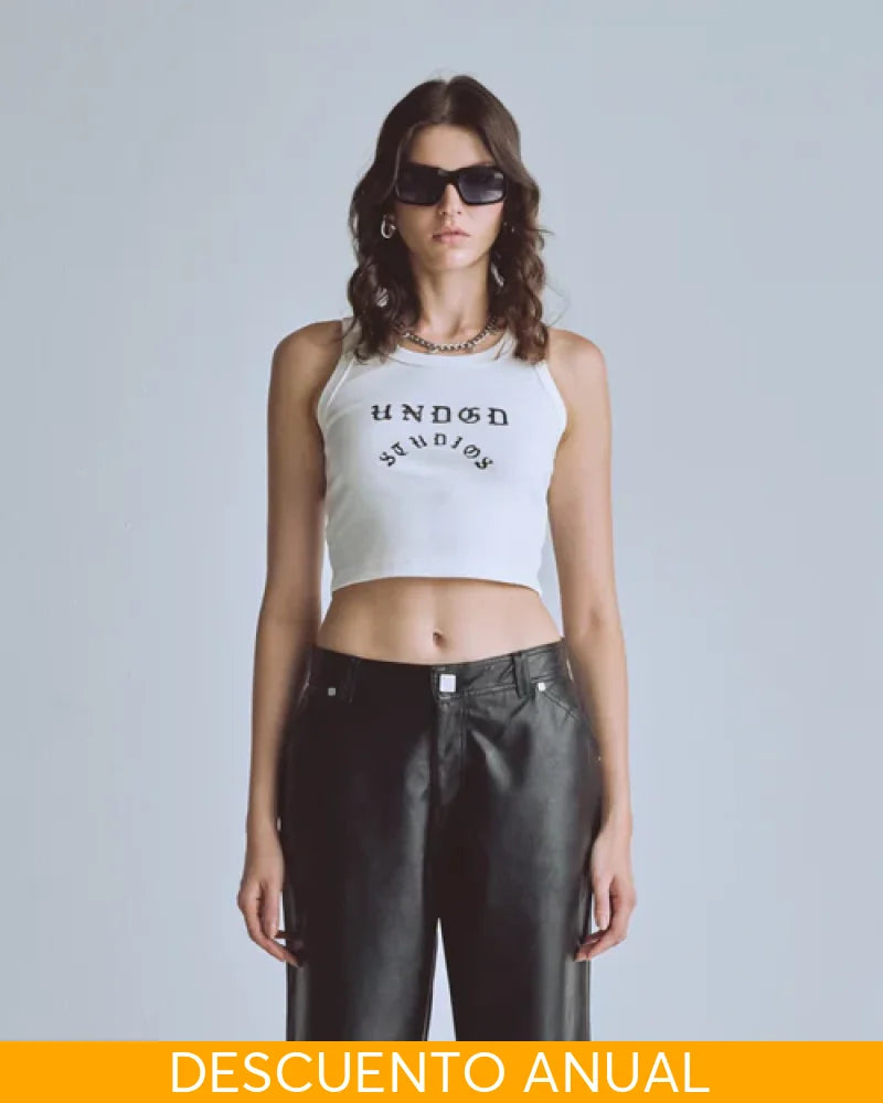 Tank Top Women Undergold Capsule Crop Top