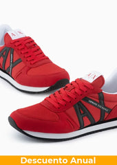 Tenis Men Red Black Armani Exchange Tenis