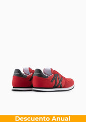 Tenis Men Red Black Armani Exchange Tenis