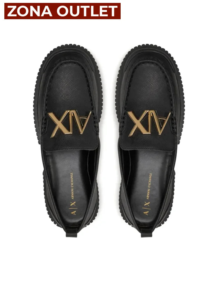 Tenis Women Black Armani Exchange 35 EUR Calzado