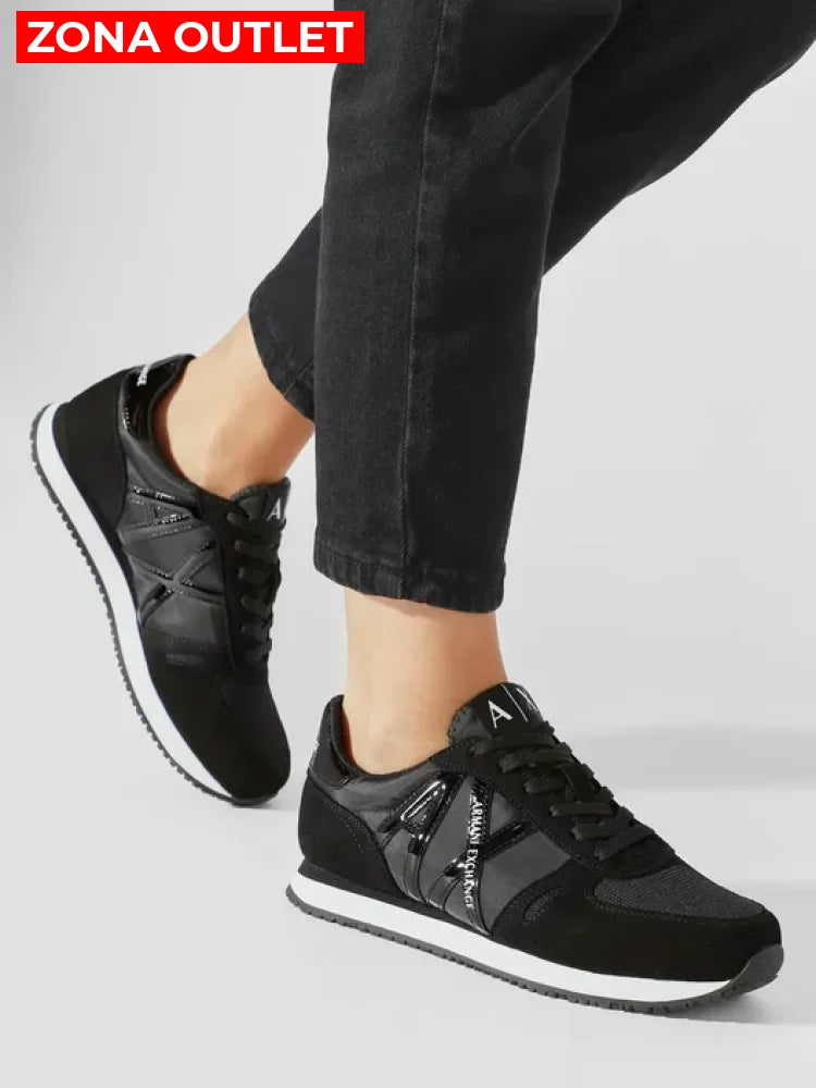 Tenis Women Black Armani Exchange - Main Image