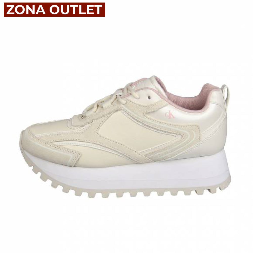 Tenis Women Calvin Klein Creamy Tenis