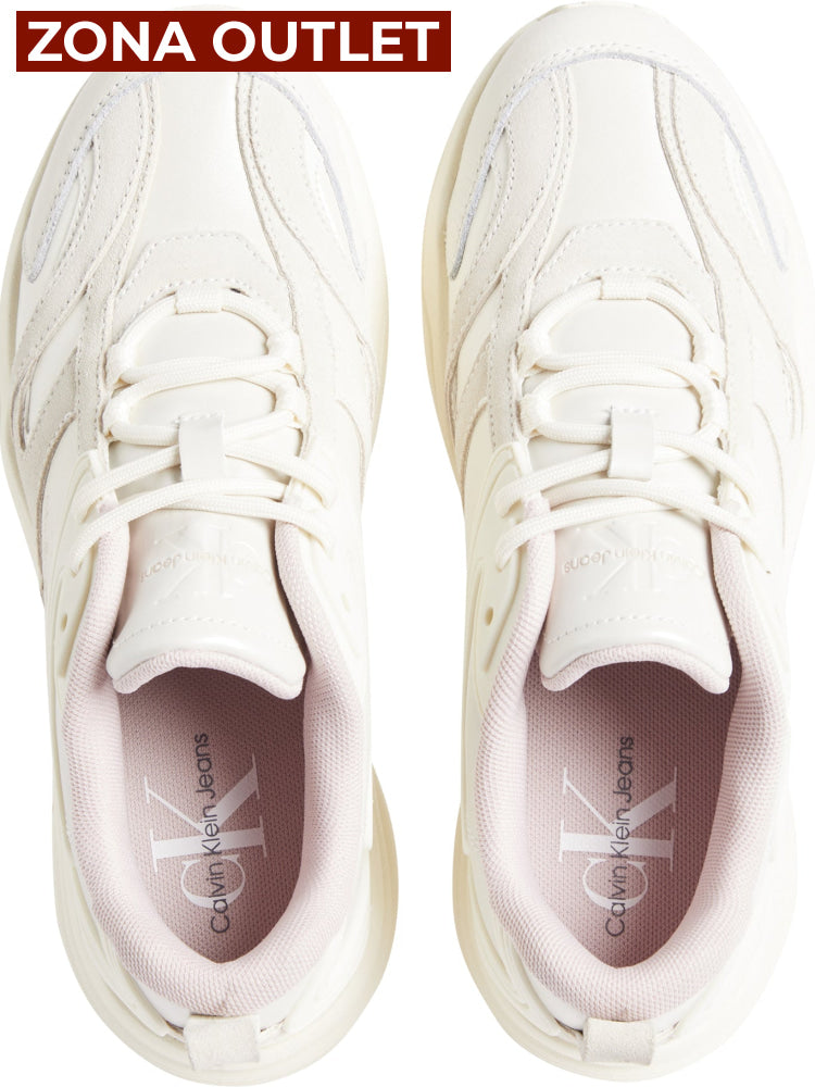 Tenis Women Calvin Klein Creamy Tenis
