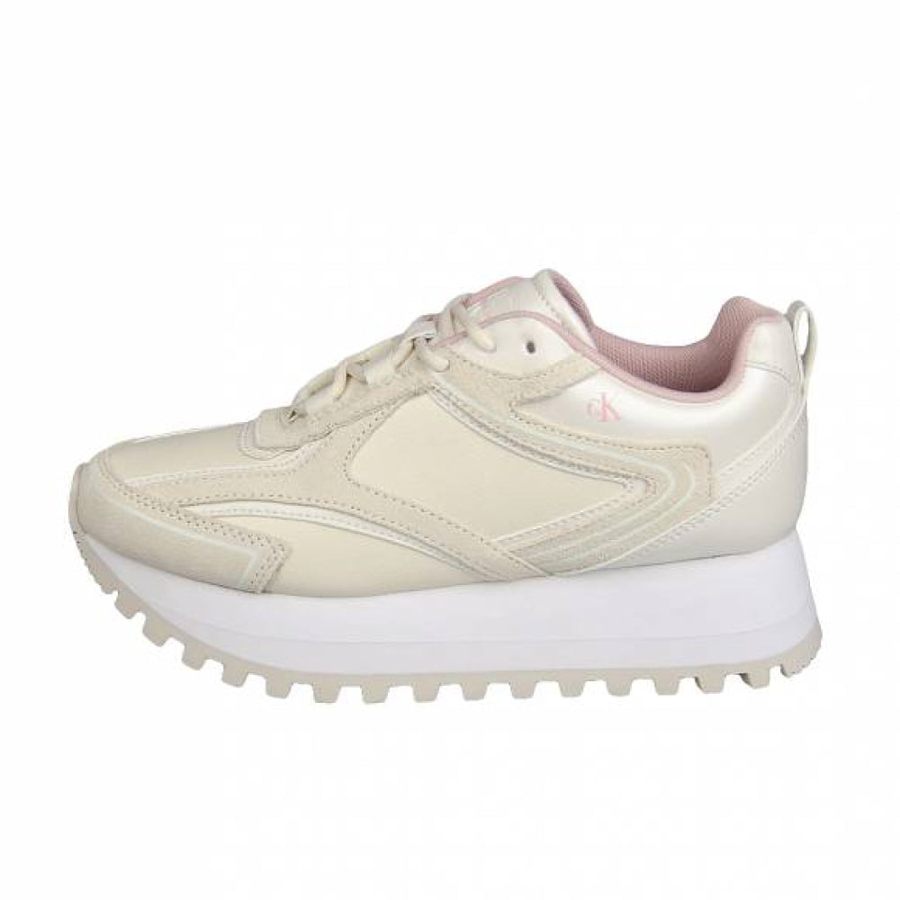 Tenis Women Calvin Klein Creamy Tenis