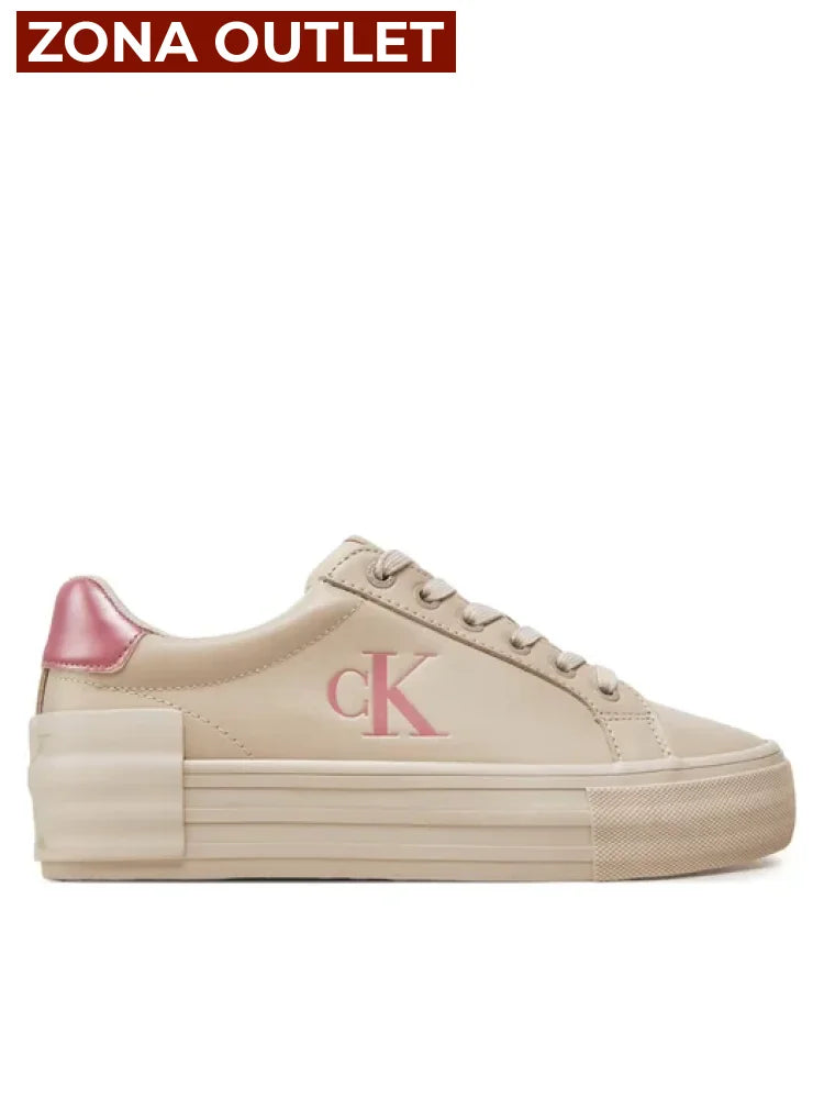 Tenis Women Calvin Klein Eggshell Tenis