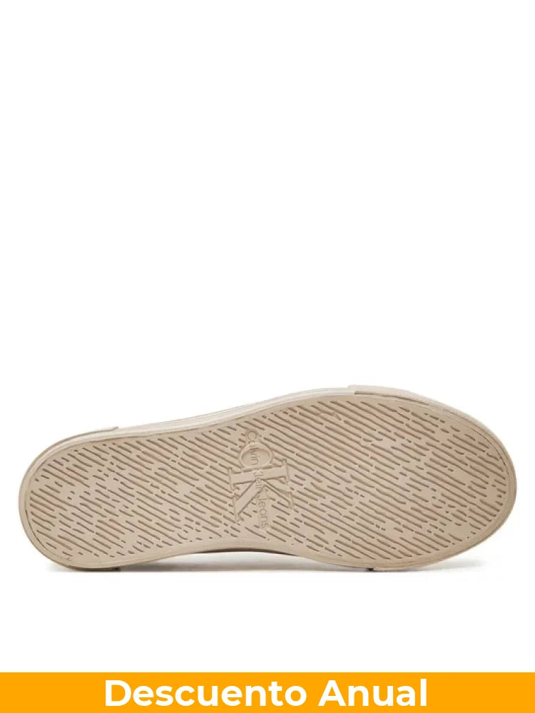 Tenis Women Calvin Klein Eggshell Tenis