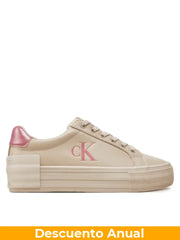 Tenis Women Calvin Klein Eggshell Tenis
