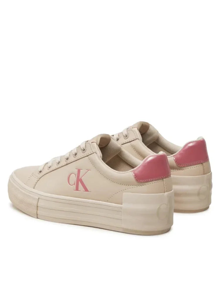 Tenis Women Calvin Klein Eggshell Tenis