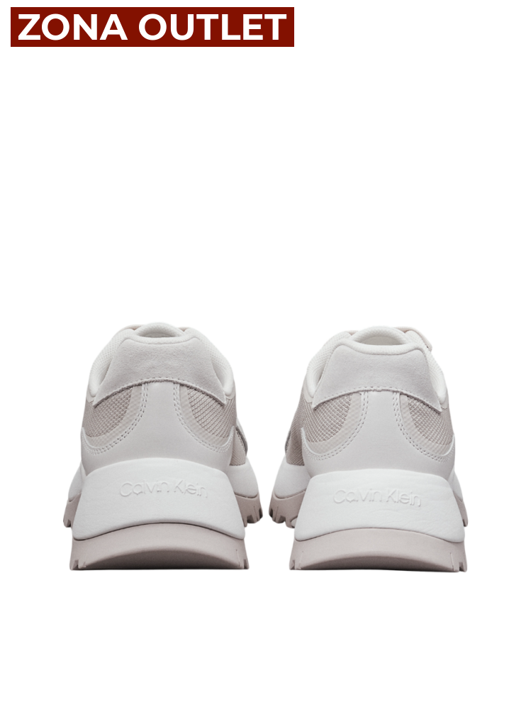 Tenis Women Calvin Klein Off White Tenis