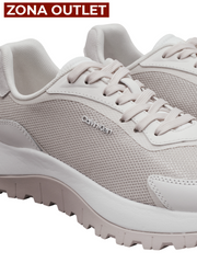 Tenis Women Calvin Klein Off White Tenis