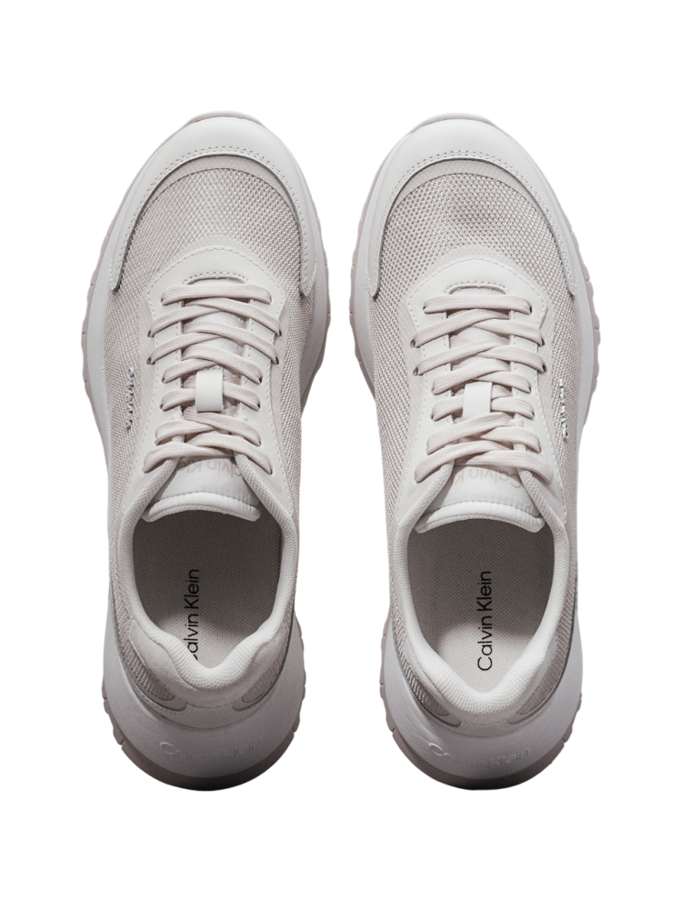 Tenis Women Calvin Klein Off White Tenis