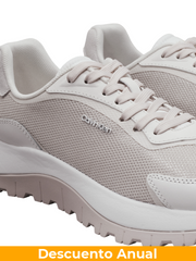 Tenis Women Calvin Klein Off White Tenis
