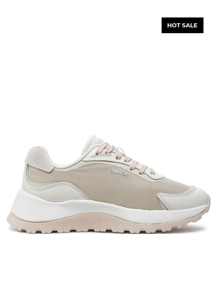 Tenis Women Calvin Klein Off White Tenis