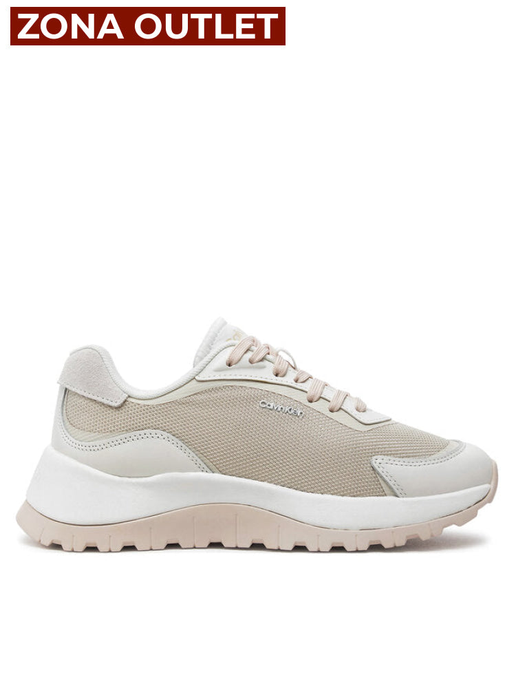 Tenis Women Calvin Klein Off White Tenis