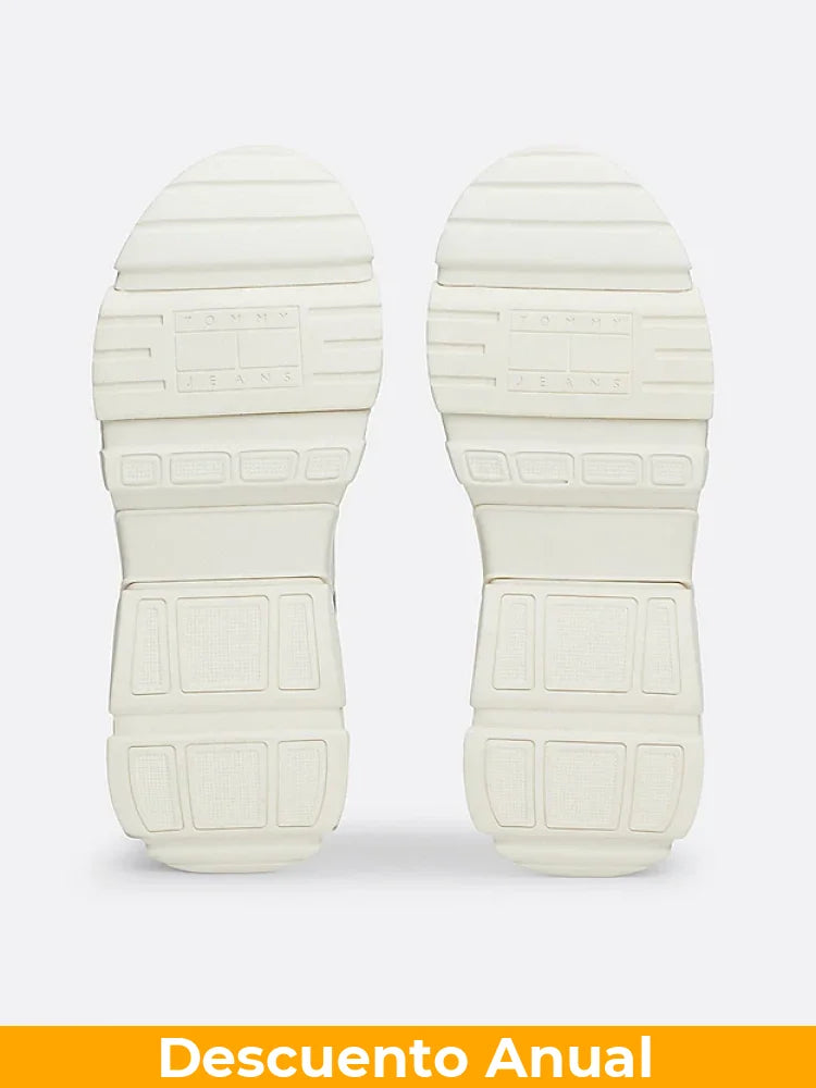 Tenis Women Tommy Hilfiger Grey Tenis