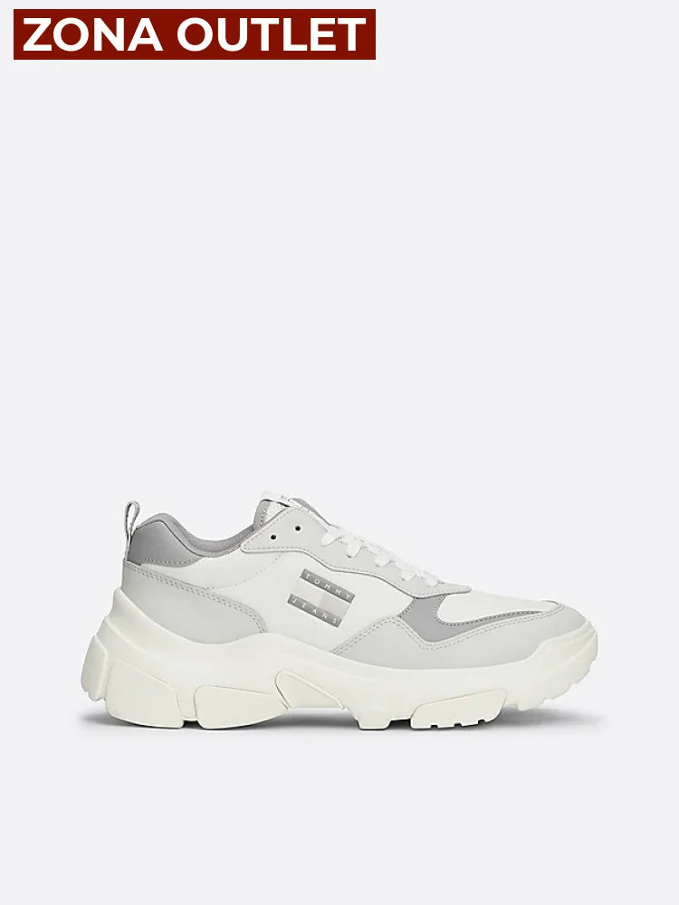 Tenis Women Tommy Hilfiger Grey Tenis