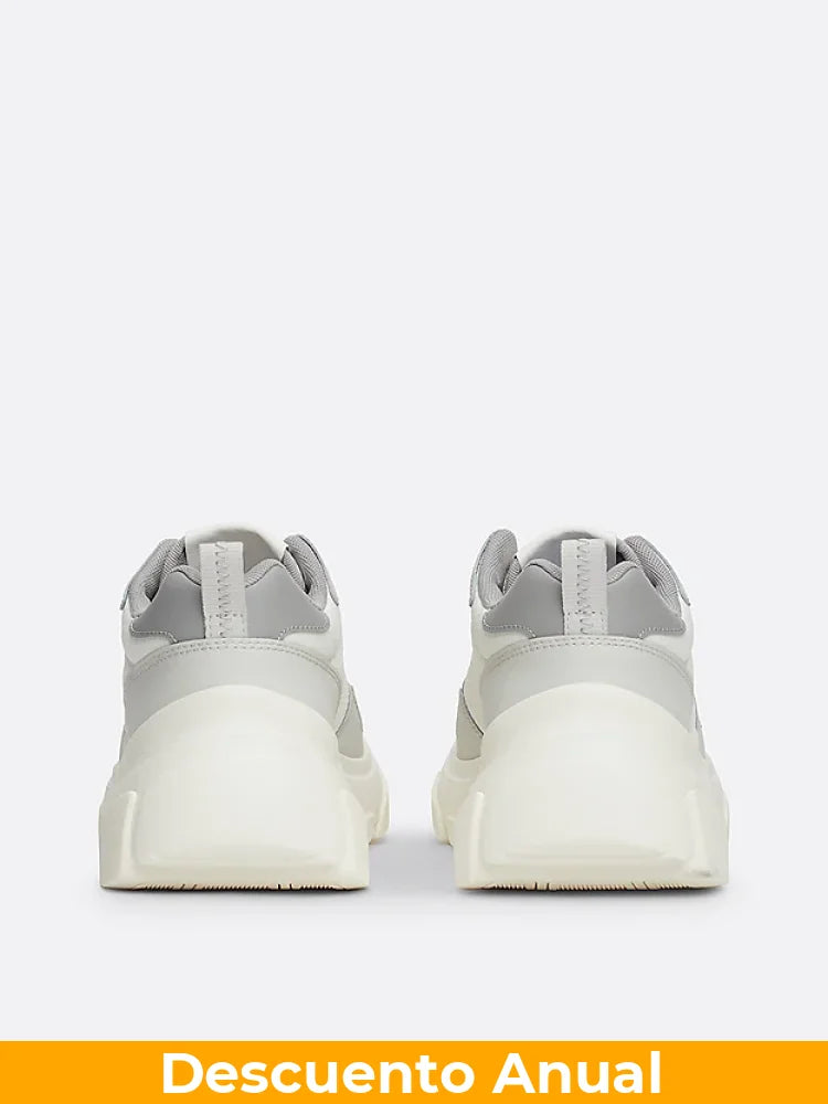 Tenis Women Tommy Hilfiger Grey Tenis