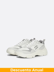 Tenis Women Tommy Hilfiger Grey Tenis