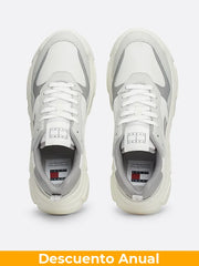 Tenis Women Tommy Hilfiger Grey Tenis
