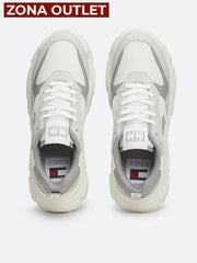 Tenis Women Tommy Hilfiger Grey Tenis