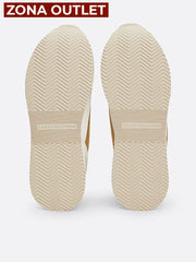 Tenis Women Tommy Hilfiger Khaki Tenis