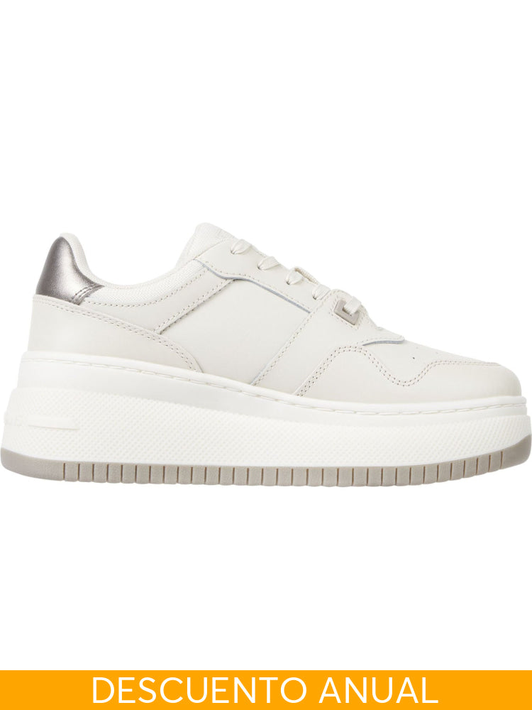 Tenis Women Tommy Hilfiger Newsprint Tenis