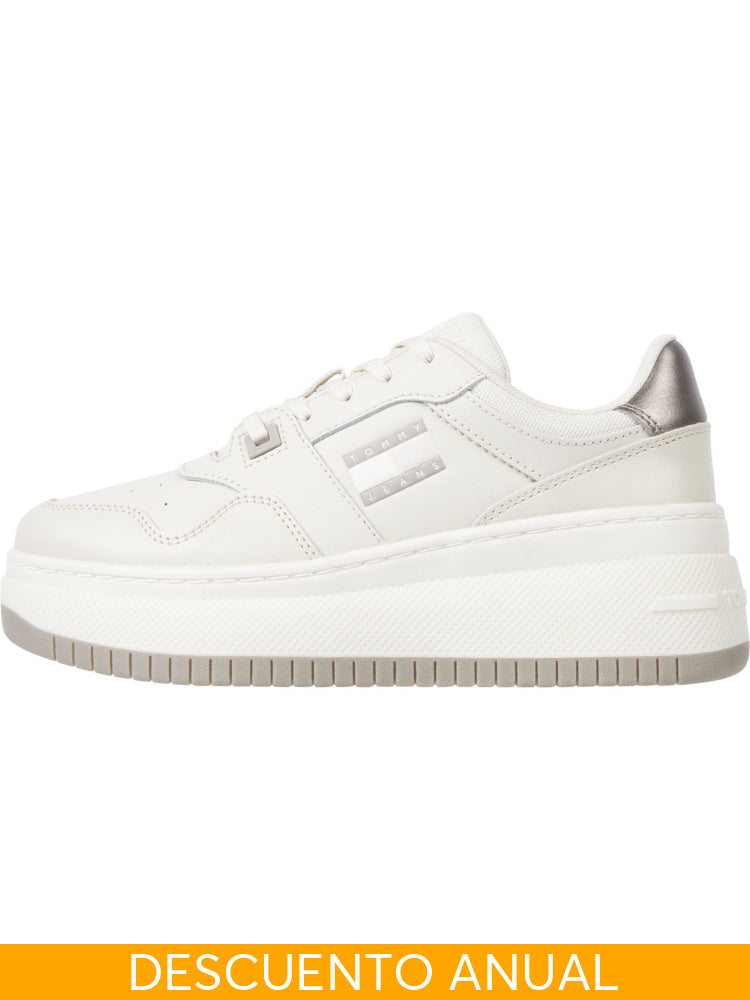 Tenis Women Tommy Hilfiger Newsprint Tenis