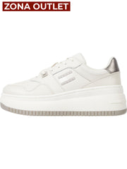 Tenis Women Tommy Hilfiger Newsprint Tenis