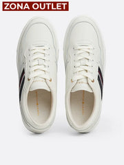 Tenis Women Tommy Hilfiger White Tenis