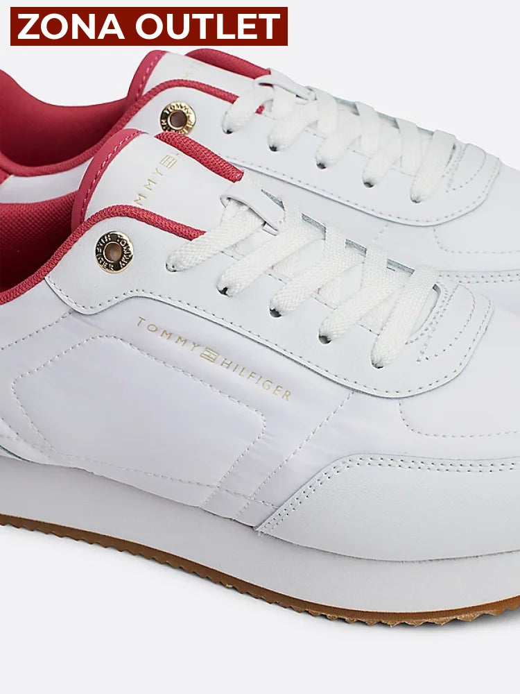 Tenis Women Tommy Hilfiger White Tenis