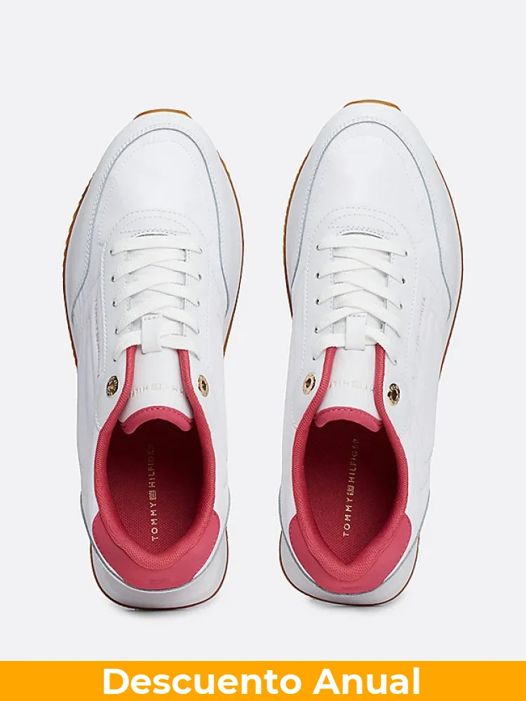 Tenis Women Tommy Hilfiger White Tenis