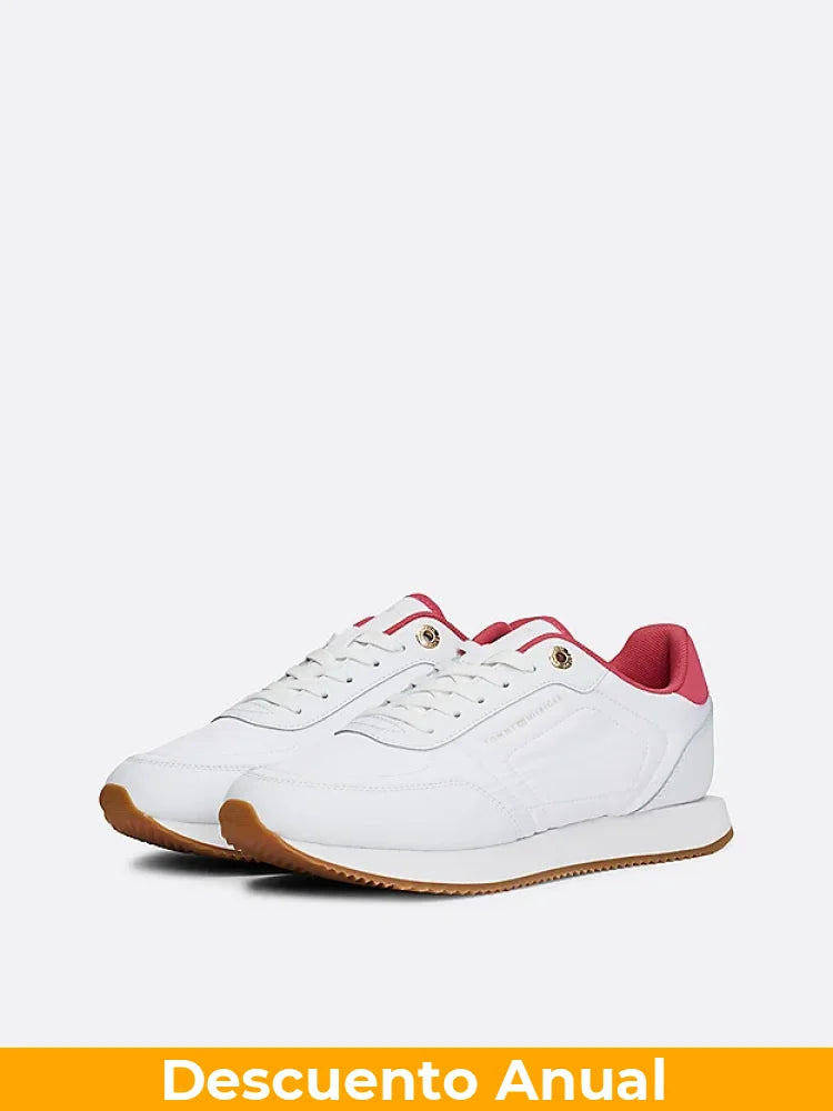 Tenis Women Tommy Hilfiger White Tenis