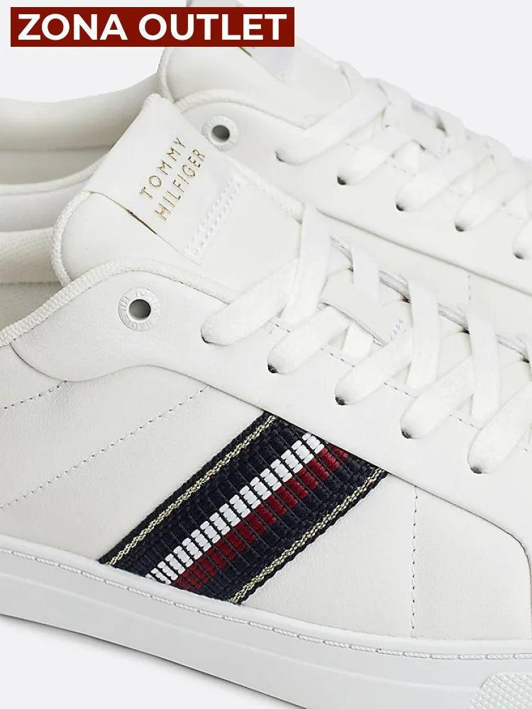 Tenis Women Tommy Hilfiger White Tenis
