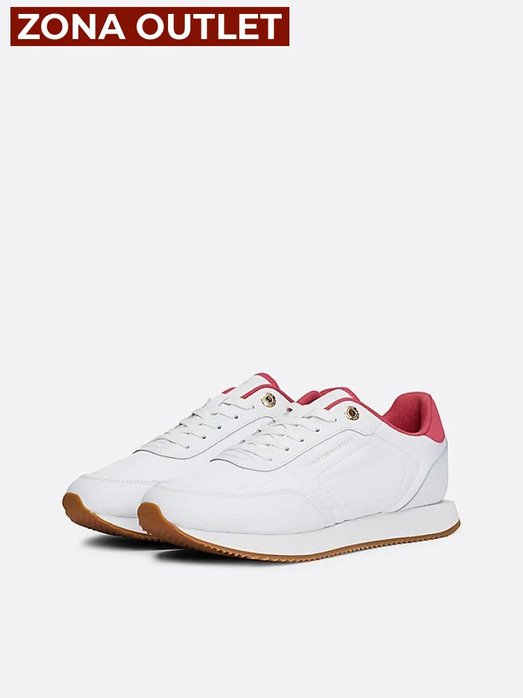 Tenis Women Tommy Hilfiger White Tenis