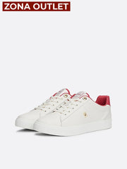 Tenis Women Tommy Hilfiger White Tenis