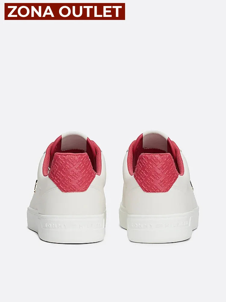 Tenis Women Tommy Hilfiger White Tenis