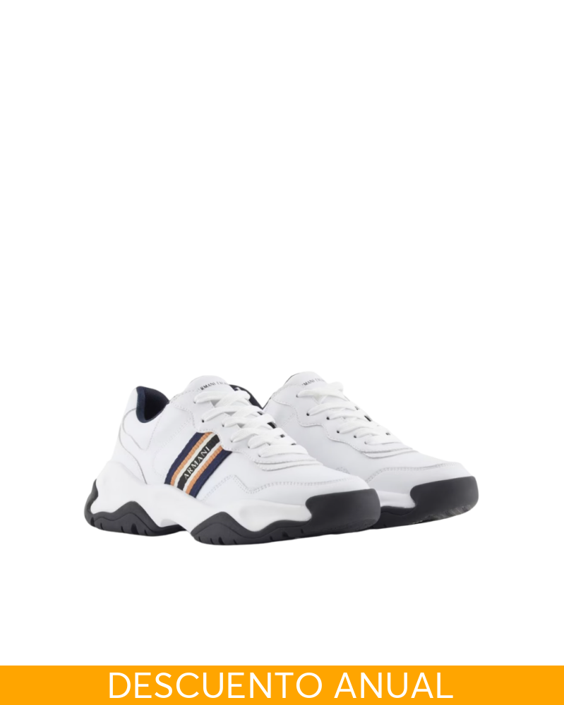 Tenis Women White Armani Exchange Calzado