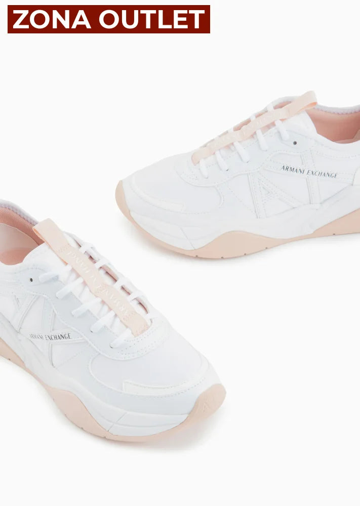 Tenis Women White Armani Exchange Calzado