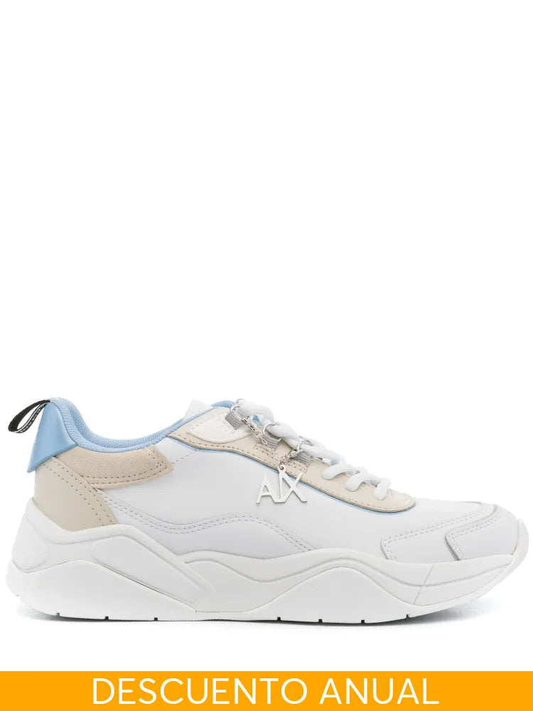 Tenis Women White Armani Exchange Calzado