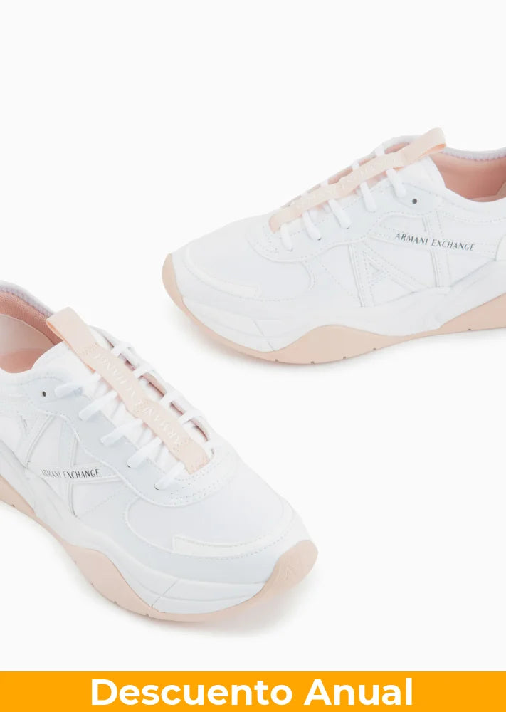 Tenis Women White Armani Exchange Calzado