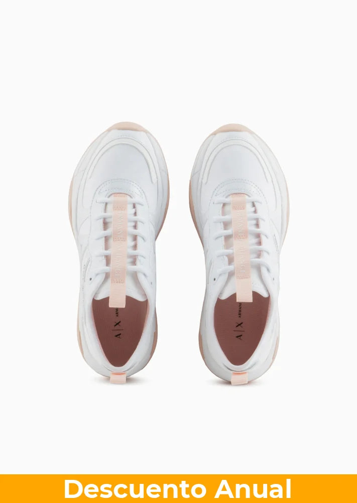 Tenis Women White Armani Exchange Calzado