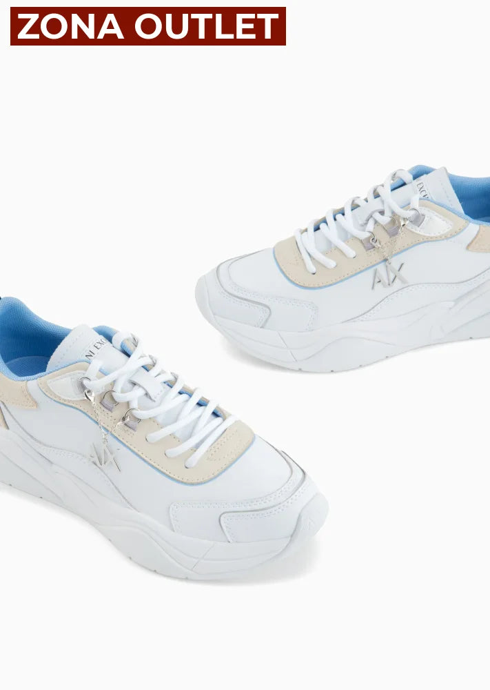 Tenis Women White Armani Exchange Calzado