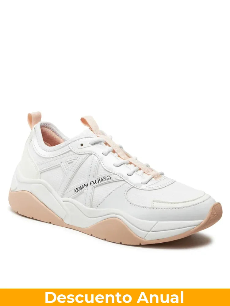 Tenis Women White Armani Exchange Calzado