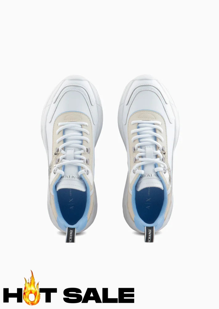 Tenis Women White Armani Exchange Calzado
