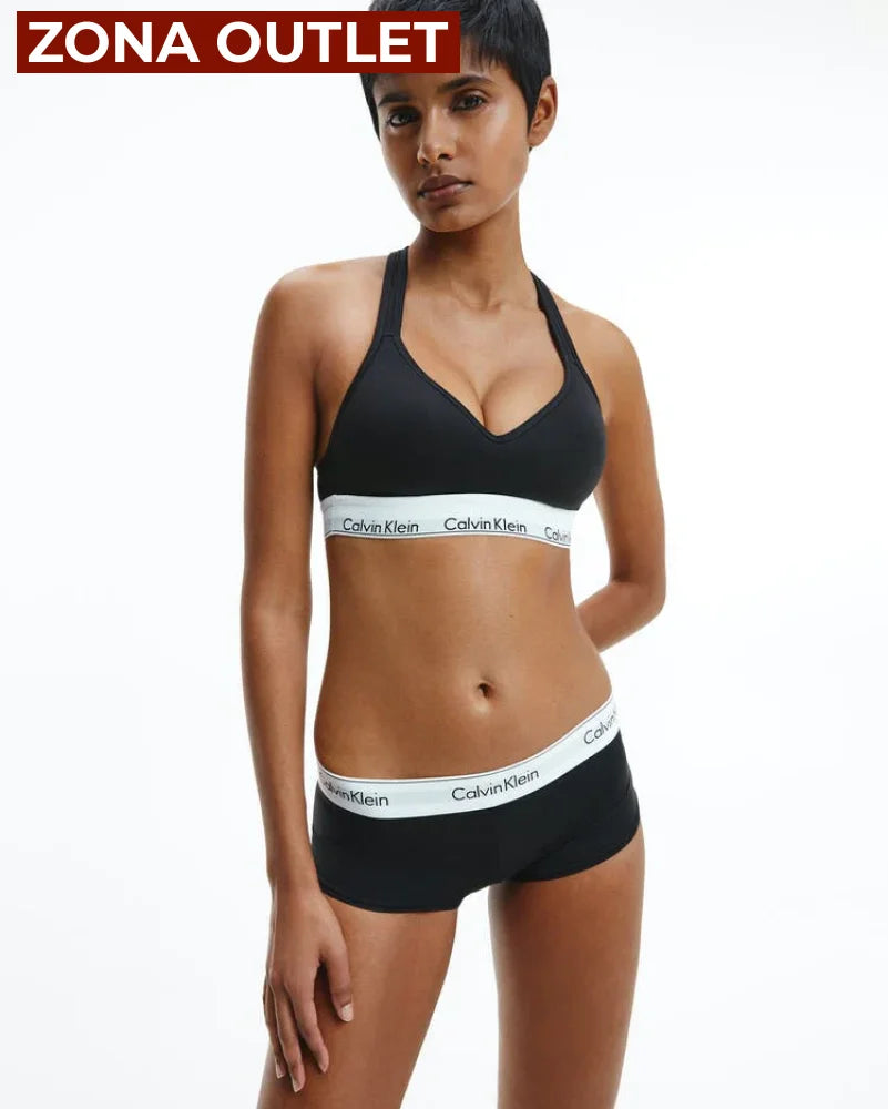 Top Calvin Klein Women Black Ropa Interior