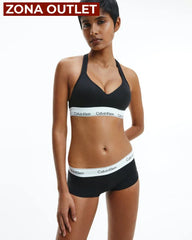 Top Calvin Klein Women Black Ropa Interior