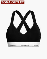 Top Calvin Klein Women Black Ropa Interior