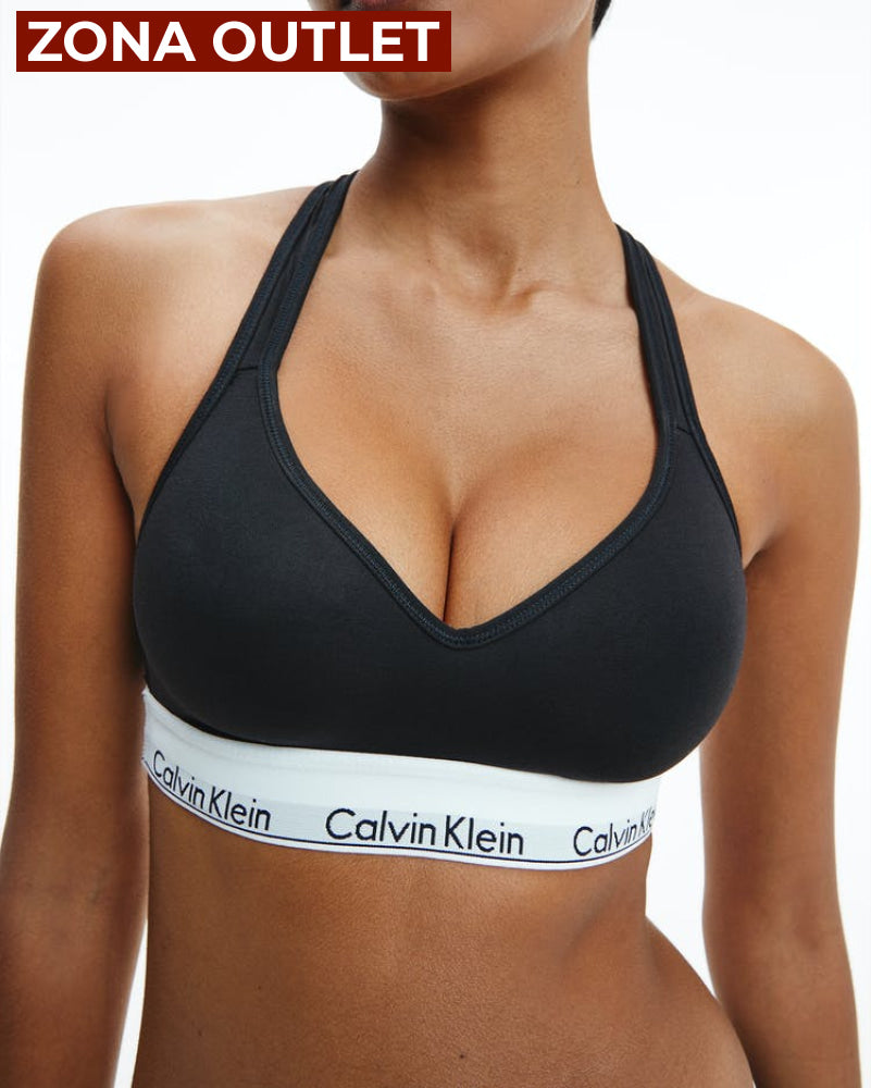 Top Calvin Klein Women Black Ropa Interior