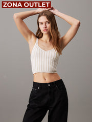 Top Calvin Klein Women Ivory Top