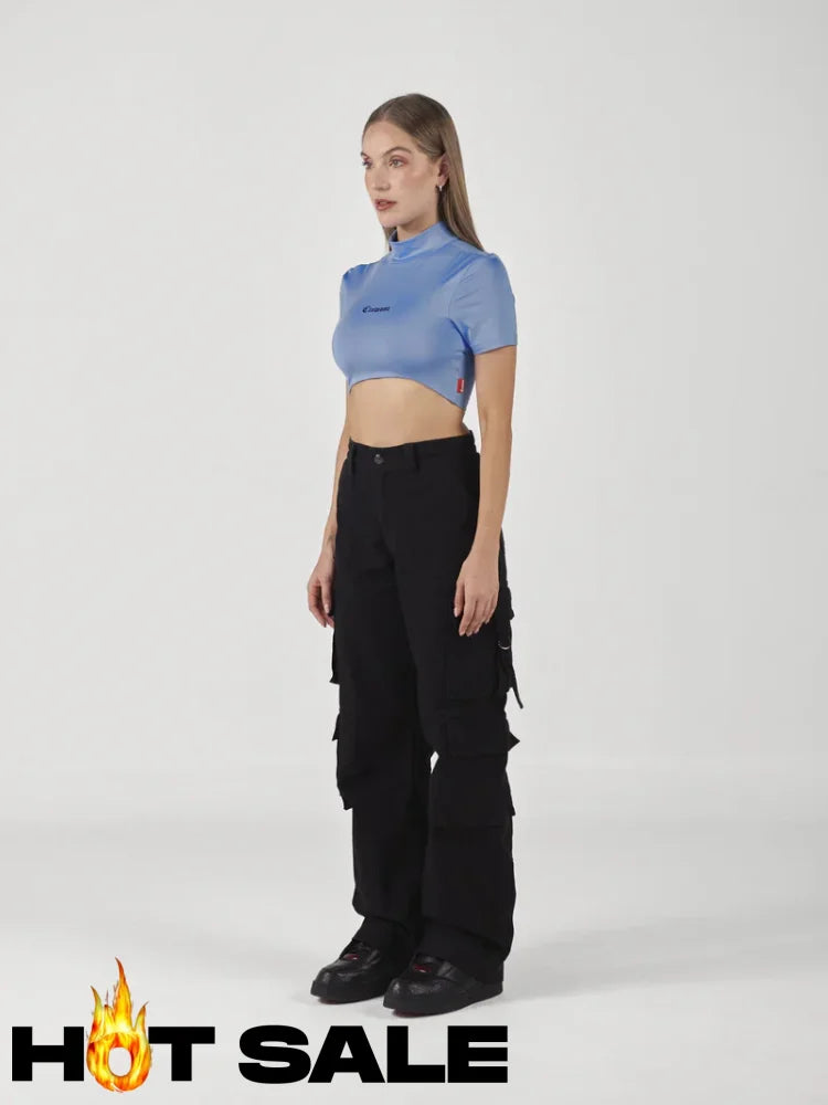 Top Mujer Clemont Cassiopea L Crop Top